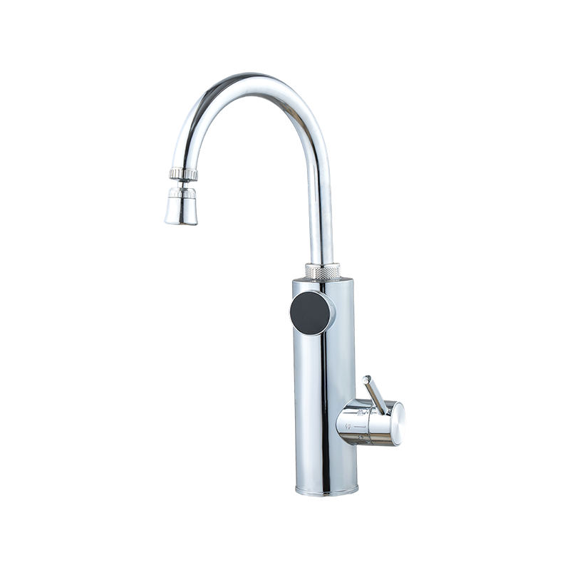 SS-02-34 Grifo eléctrico de agua caliente instantáneo con parada automática, calentador digital de agua para cocina