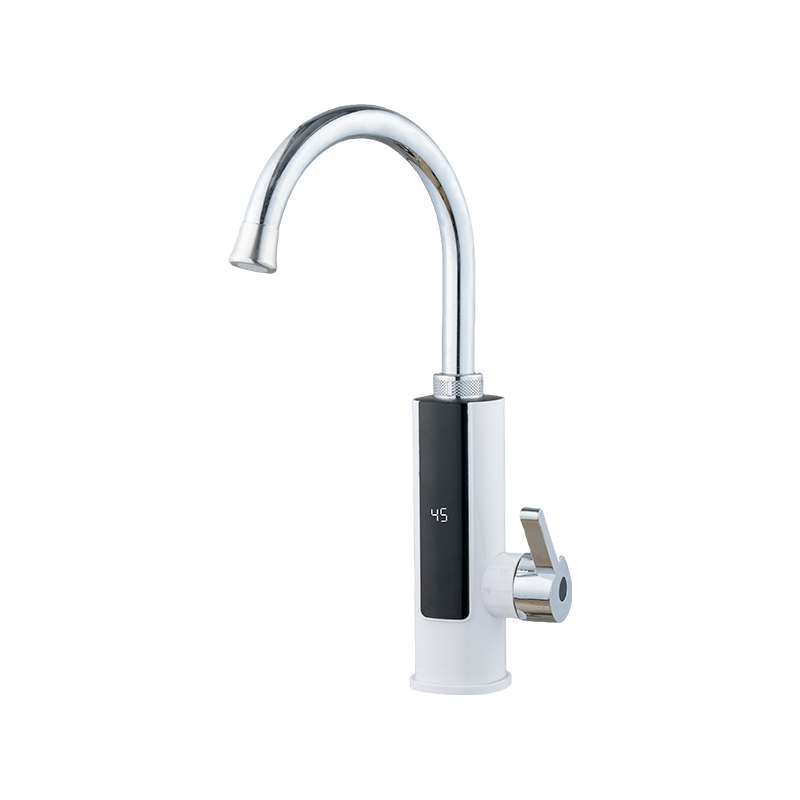 SS-04-34 Grifo eléctrico de agua caliente con pantalla digital LED de temperatura para cocina