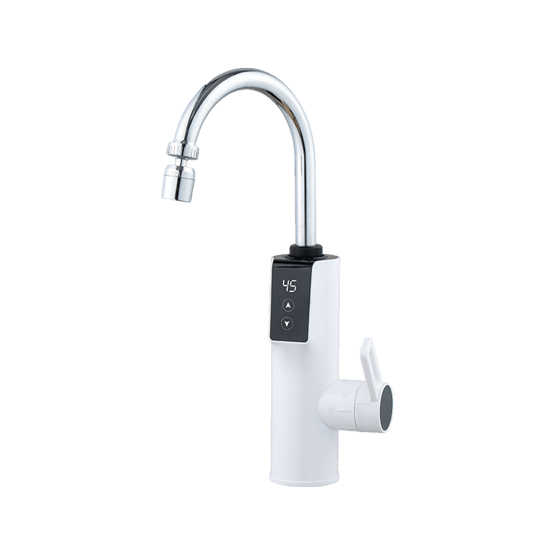 SS-09-34 Grifo eléctrico de agua caliente inteligente con ajuste de temperatura, grifo eléctrico de agua caliente instantánea