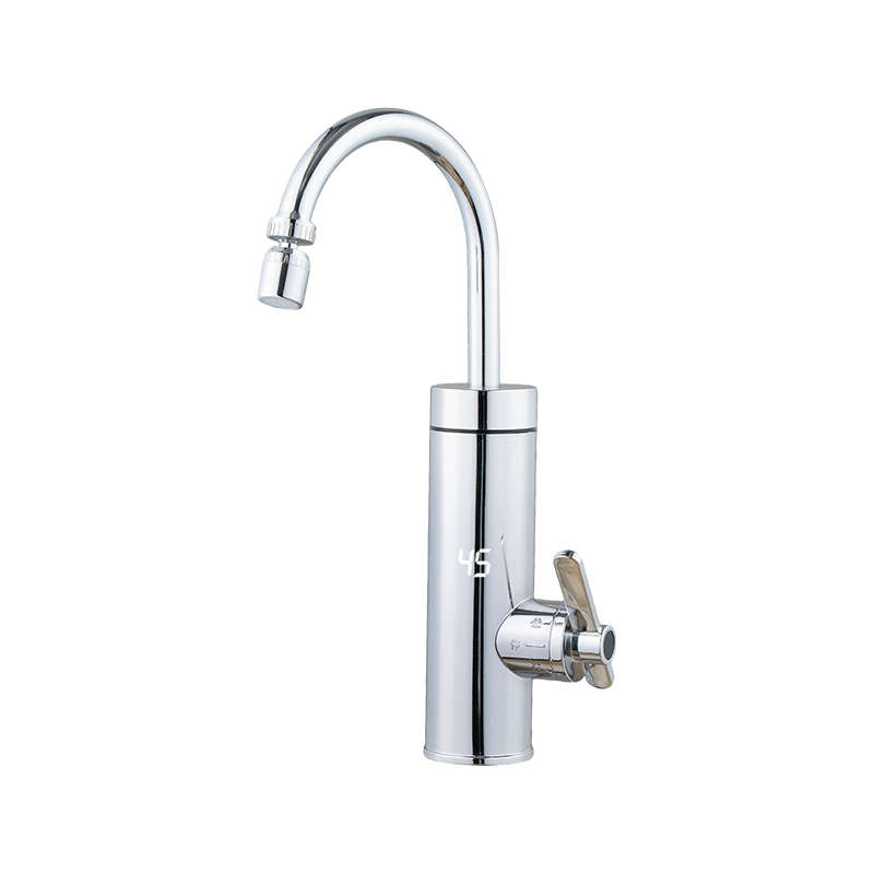 SS-12-34 Grifo eléctrico de agua caliente instantánea con pantalla LED, grifo de agua filtrada caliente y fría