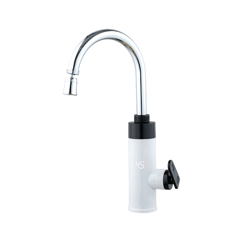 SS-13-34 Grifo eléctrico de agua caliente vertical impermeable, calentador de agua eléctrico instantáneo sin tanque
